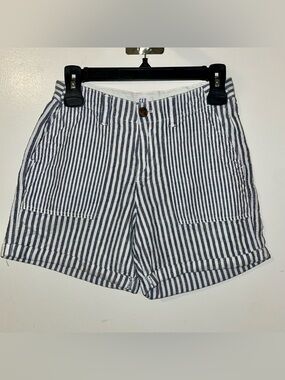 Size 0 Gap Railroad Stripe Shorts